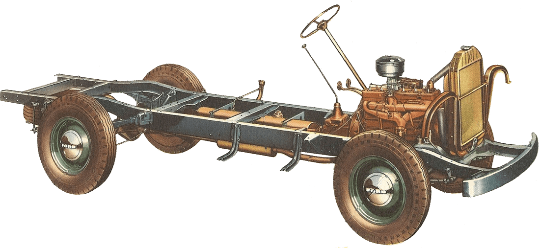 1948 Ford F-2 Truck Chassis