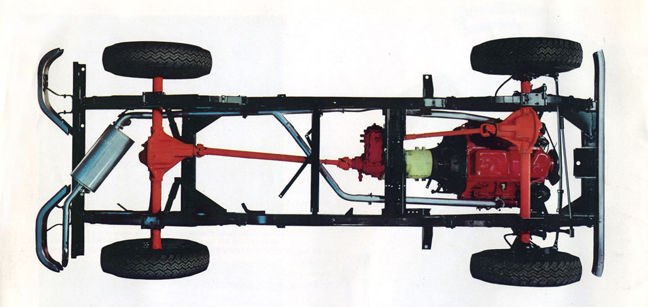 1968 International Harvester Scout chassis