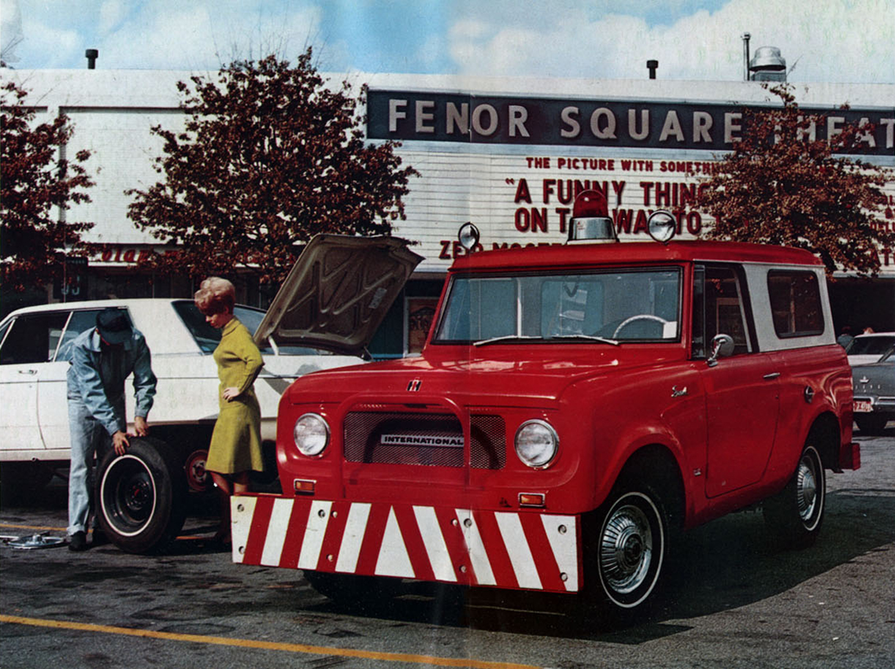 1968 International Harvester support vehicle