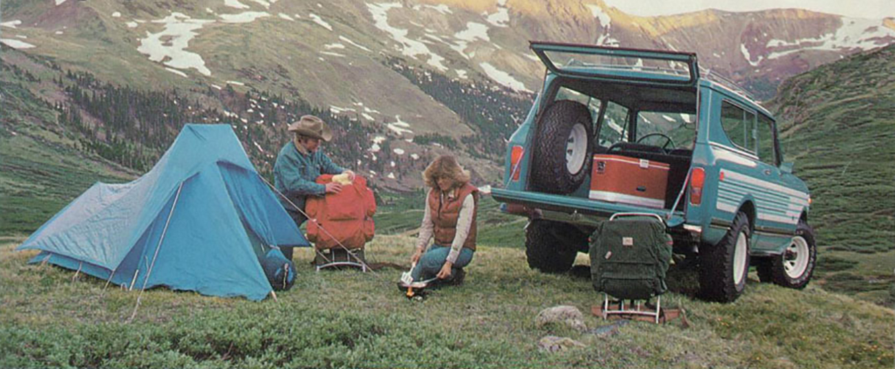 Camping with the 1978 International Harvester Scout