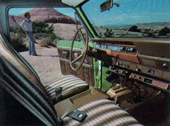 1978 International Harvester Scout Deluxe interior