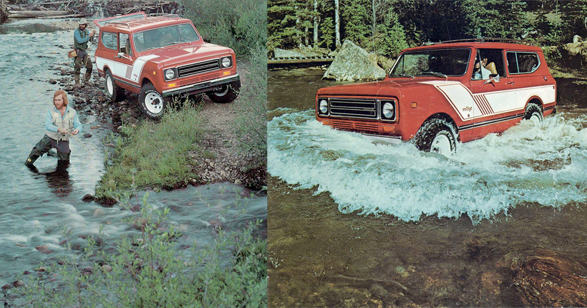 Fishing with the 1978 International Harvester Scout