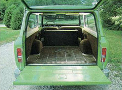 1978 International Harvester Scout cargo space